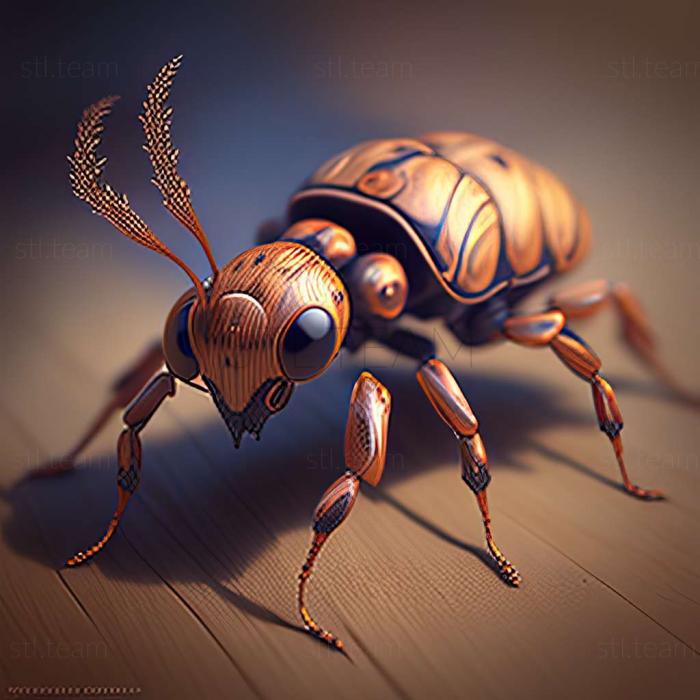 3D model Crematogaster abstinens (STL)